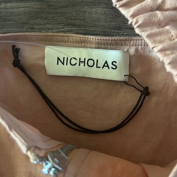 NICHOLAS linen crop top - Picture 3 of 4